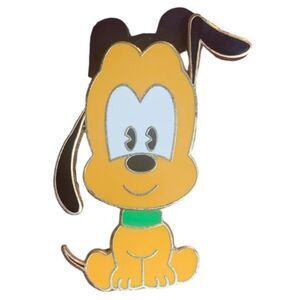 Walt Disney World Cuties Collection Pluto Bobble Pin - Official Trading Pin 2009